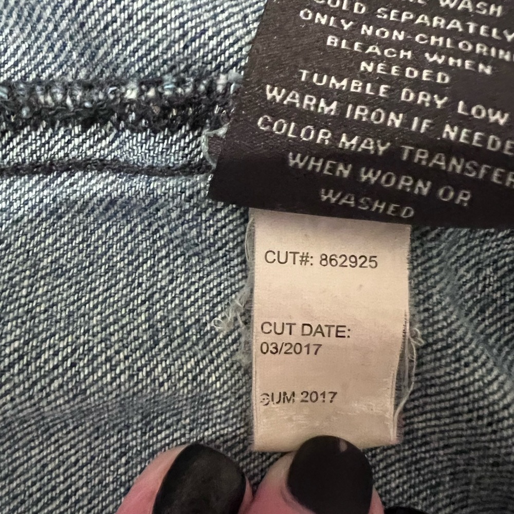 Torrid Embroidered Denim Jacket - Picture 12 of 15
